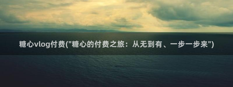 糖心vlog百度云盘