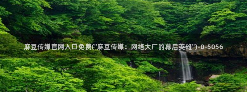 麻豆新片：麻豆传媒官网入口免费(\