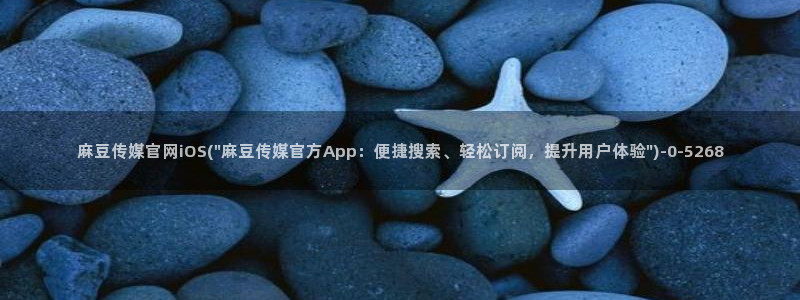 麻豆剧情描述
